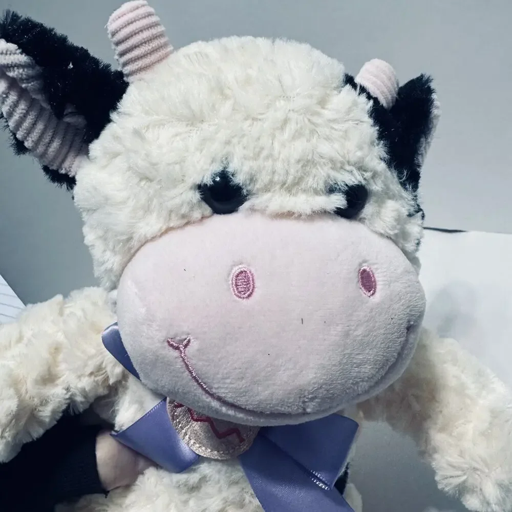 KELLY TOYS 2021‎ Bee Happy Cow Plush Easter Basket friend stuffed animal